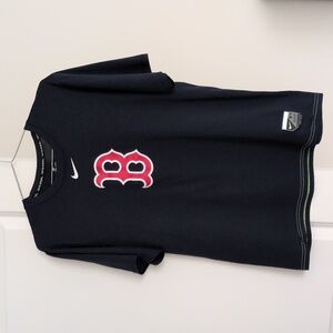 Nike Dry-Fit Boston Red Sox Tee Navy Blue Size M MLB